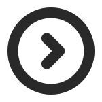 Arrow Right 6 Circle SVG Icon